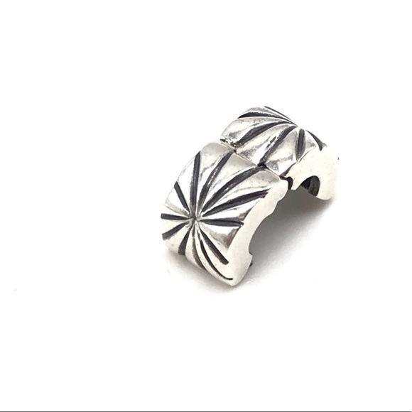 Pandora Star Flower Design Sunburst Clip Charm - Picture 4 of 4